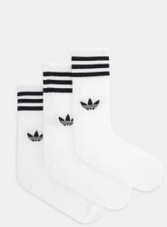 adidas Originals zokni 3-Stripes 3 pár fehér, JV7401 - fehér 43/45