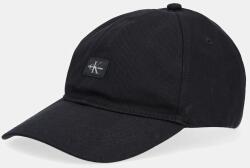 Calvin Klein Jeans pamut baseball sapka fekete, sima, LV04G5001G - fekete Univerzális méret