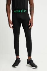 Calvin Klein Performance edzős legging fekete, sima, LVGMS5L600 - fekete XL - answear - 34 990 Ft