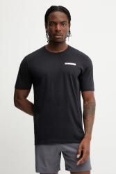 Under Armour edzős póló fekete, sima, 1390203 - fekete XL
