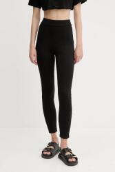 Armani Exchange nadrág fekete, sima, XW000369 AF12826 - fekete XS