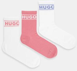 HUGO zokni 3 pár fehér, 50517669 - fehér 35-38