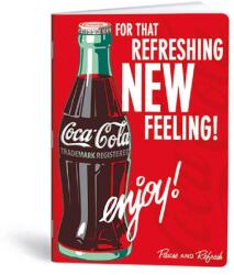 VECTRA Tűzött füzet sima LIPAMILL A/4 40 lapos Coca Cola (1211640277)