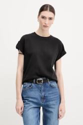 Tommy Hilfiger pamut póló - fekete XXL - answear - 16 490 Ft