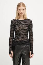 KSUBI hosszú ujjú Sliver Longsleeve Top Unchained fekete, WFA24FT007 - fekete XS