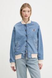 Guess Jeans farmer bomber dzseki átmeneti, oversize, W5GN75 D5M4A - kék XS