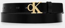 Calvin Klein bőr öv fekete, LV04K7017G - fekete 95