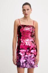 GUESS ruha ZAYA rózsaszín, mini, egyenes, 5GGK35 6332A - rózsaszín 40
