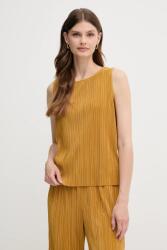 Calvin Klein felső sárga, sima, LV044A212G - sárga M