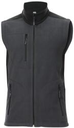 Ardon Vesta din fleece pentru bărbați Martin - Gri închis | L (H2184/L)