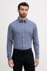 Pepe Jeans pamut ing galléros, regular, PM309092 - kék S