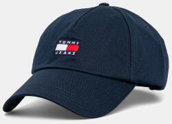 Tommy Jeans pamut baseball sapka barna, nyomott mintás, AM0AM12933 - sötétkék Univerzális méret