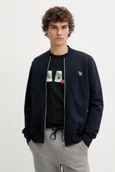 Paul Smith pamut melegítőfelső sötétkék, sima, M2R-258S-KZEBRA - sötétkék M
