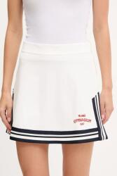 EA7 Emporio Armani szoknya fehér, mini, harang alakú, AF12114.7W000501 - fehér L