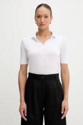 Calvin Klein poló fehér, LV044B208G - fehér XXS