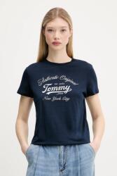Tommy Jeans t-shirt sötétkék, DW0DW21404 - sötétkék M