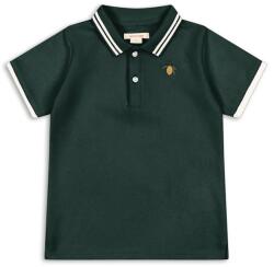 Konges Sløjd poló FLORIAN POLO SHIRT GOTS zöld, KS103304 - zöld 134-140