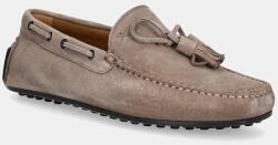 Hackett London velúr mokaszin DRIVER TASSEL barna, HMS21486 - barna Férfi 44 - answear - 79 990 Ft