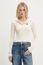 Tommy Jeans kardigán bézs, könnyű, DW0DW20974 - bézs XL