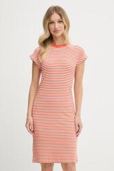 Tommy Hilfiger ruha narancssárga, mini, egyenes, WW0WW45804 - narancssárga L