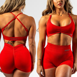 NEBBIA - Sportmelltartó közepes tartással TOTALLY SEAMLESS 305 (red) (M) - NEBBIA
