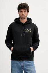 Calvin Klein felső fekete, nyomott mintás, kapucnis, LV04RC283G - fekete L