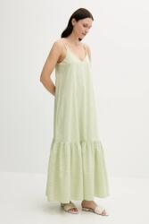 Benetton ruha zöld, maxi, harang alakú, 4SZRDV0B8 - zöld XS