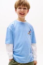 Tommy Hilfiger t-shirt sima, KB0KB09718 - kék 176
