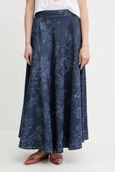 Twinset szoknya sötétkék, maxi, harang alakú, 251AQ2114 - sötétkék M