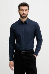 Calvin Klein ing galléros, fehér, slim, LV04LB145G - sötétkék S