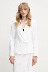 Armani Exchange zakó fehér, sima, kétsoros gombolású, XW000457 AF12814 - fehér 36