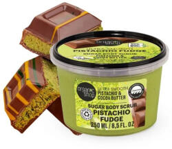 Organic Shop pisztáciakaramell kisimító testradír pisztáciával és kakaóvajjal , 250 ml - hajpatika