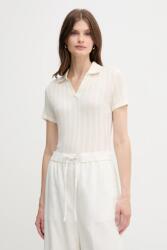 Calvin Klein Jeans poló - bézs XS - answear - 16 490 Ft