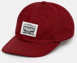 Levi's pamut baseball sapka piros, nyomott mintás, 000A9-0018 - piros Univerzális méret