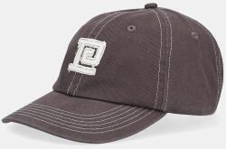 P. E Nation pamut baseball sapka Monogram szürke, nyomott mintás, 252A108 - szürke Univerzális méret