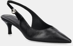 Furla bőr tűsarkú Sfera Slingback fekete, YJ07SFE X30000 O6000 - fekete Női 40