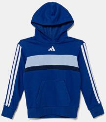 Adidas gyerek felső mintás, kapucnis, JC7481 - kék 176