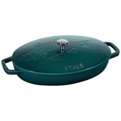 Staub sütőtál tetővel| La-Mer | ovális | 32 cm | 2, 8l (11223337)