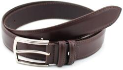 Alpe Leather Curea eleganta barbati din piele naturala maro, cu bombaj - SR35MB - ellegant