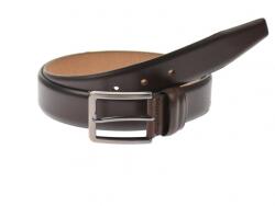 ClK LEATHER Curea barbati eleganta, din piele ecologica, maro millenium 3.5 cm - DR001MI - ellegant