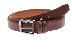 KALEWENSEN Curea barbati eleganta, din piele ecologica maro 3.5 cm - DR1320MECO - ellegant