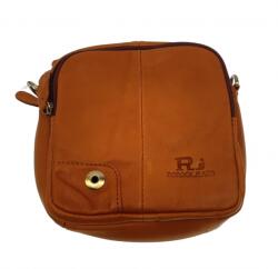 Rorockjeans Borseta pentru barbati, de umar, din piele naturala, de culoare maro - S1161MARO - ellegant