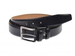 ALPIN POLO Curea barbati eleganta, din piele naturala, bluemarin 3.5 cm - DR1551BLM - ellegant