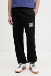 Calvin Klein melegítőnadrág fekete, nyomott mintás, LV04RC287G - fekete XL