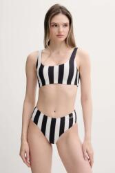 EA7 Emporio Armani kétrészes fürdőruha sötétkék, puha kosaras, AF12214.7W000296 - sötétkék S