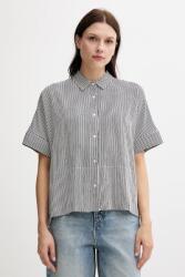 Tommy Hilfiger ing galléros, sötétkék, relaxed, WW0WW45883 - sötétkék 40