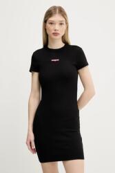 Tommy Hilfiger ruha fekete, mini, testhezálló, DW0DW21186 - fekete S