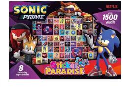 Sega Sammy Group Sonic matrica szett 1500 darabos - újra és újra ragaszthatóak (3694/SPPD)