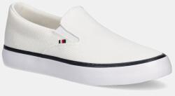 Tommy Hilfiger sportcipő TH HI VULC CORE LOW II SLIPON fehér, FM0FM05514 - fehér Férfi 43