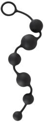 Black Velvets Mărgele Anale Clasice din Silicon Black Velvets